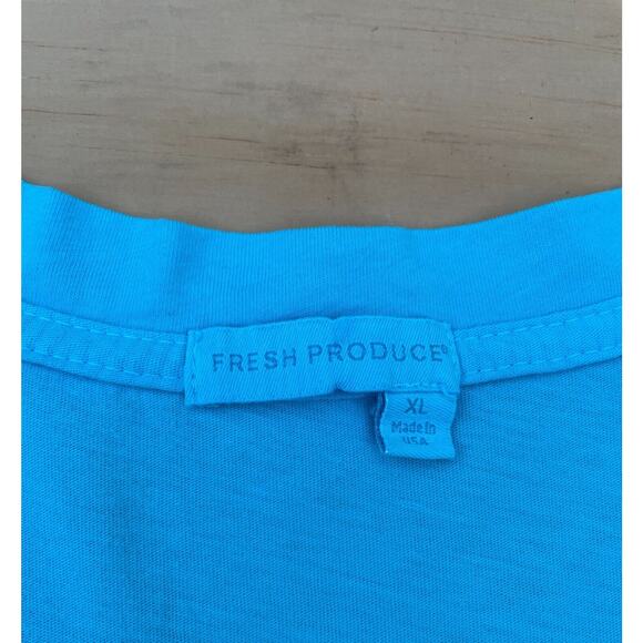 fresh‎ produce XL men shirt plain made in USA - Picture 3 of 5